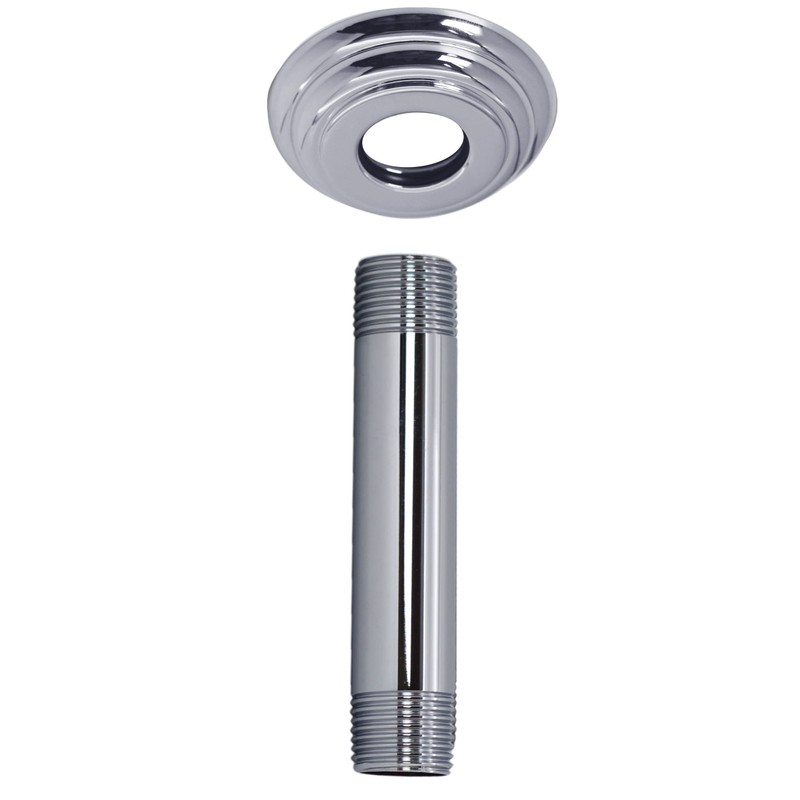 Westbrass 1/2" IPS x 4" Ceiling Mounted Shower Arm with