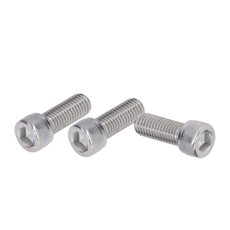 20Pcs Bolt Socket Cap Screws Coarse Thread A2‑70 Stainless Steel