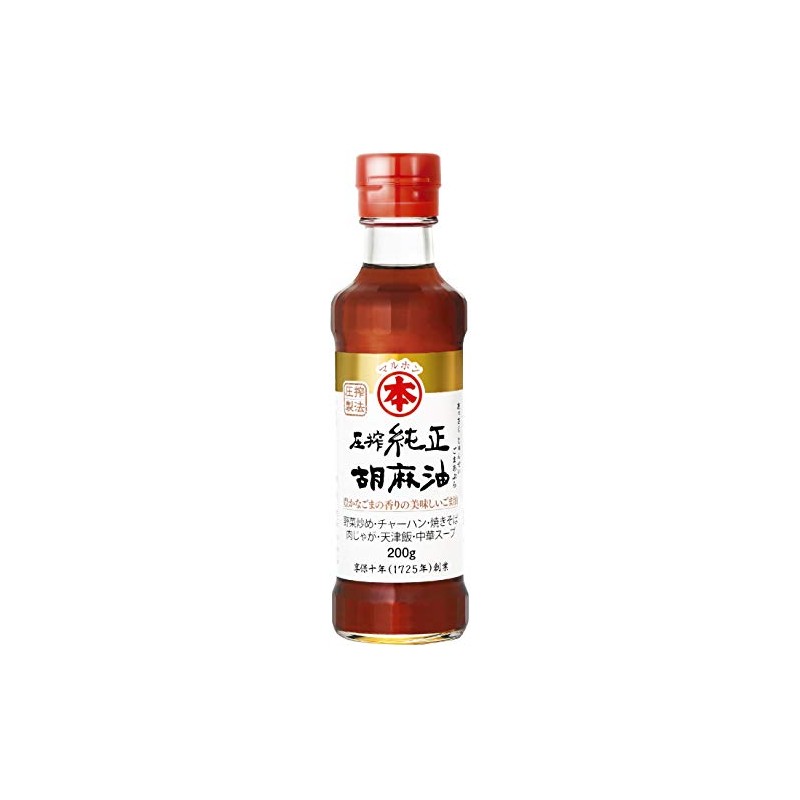 Maruhon Cold Pressed Pure Sesame Oil, 7.1 oz (200 g)