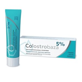 Colostrobaza 5% Anti-Wrinkle Cream 30g - With Colostrum for Mature Skin - Moisturises, Supports Regeneration, Improves Elasticity and Reduces Visible Wrinkles