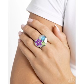 Paparazzi Jewelry Accessories - Spirited Shapes - Purple Ring - NEW!!