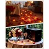 Amagic 1000 Pieces Artificial Rose Petals with 12 Heart LED