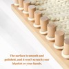 48" Chunky Blanket Loom, Foldable Chunky Knitting Loom for Blankets