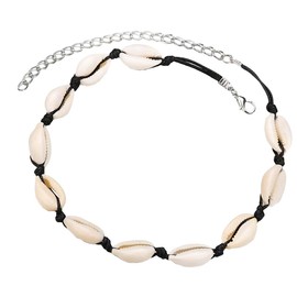 White Fang AZ113 Men's Women's Necklace Choker Sea Shell Marine Hawaiian Shell