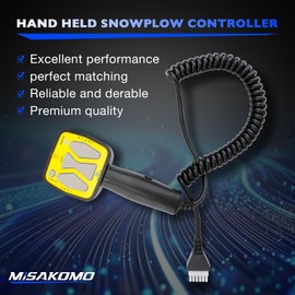 Snowplow Handheld Controller Fit for Meyer Diamond 22690 for Meyer 22154 for Meyer 56462 for Buyers 1306901 Straight Blade Plows Western Plow Controller