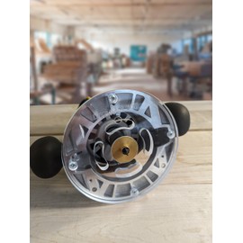 FastFish 3/8"" Thick baseplate upgrade for Dewalt DW6184 6"" circle with bushing compatibility., DW6184s