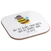 Mr. & Mrs. Panda Square Coaster Bumble Bee Fluffy Gift