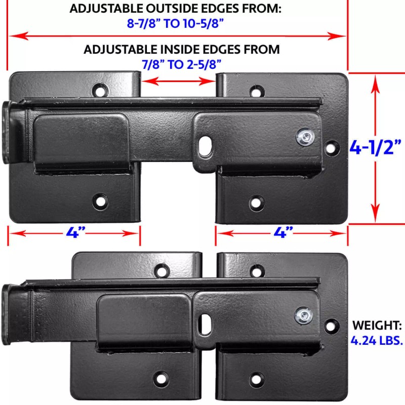 Jake Sales Double Gate Flip Sentry Gate Latch - Flip