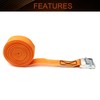 MroMax 0.98" Width x 11.48ft Length Lashing Straps Polypropylene Cam