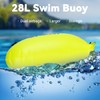 LeKaufen 28L Swim Buoy Swim Safety Float Waterproof Dry Bag