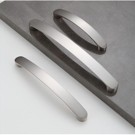 SYZOW 10 Pack Cabinet Handles Brushed Nickel Cabinet Pulls Kitchen Cabinet Handles,Drawer Pulls Kitchen Cupboard Handles Hole Center 64mm