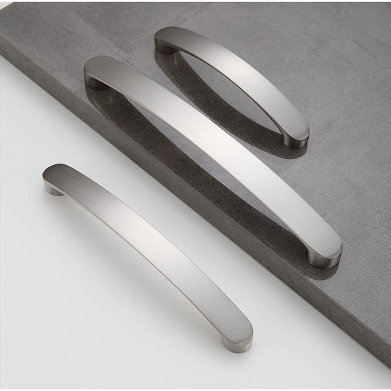 SYZOW 10 Pack Cabinet Handles Brushed Nickel Cabinet Pulls Kitchen