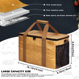 BBQ Meat Blanket, BBQ Blanket for Resting,180°Full Opening Large Capacity Reusable Meat Resting Bag for Large Brisket, Pork Shoulders,Smoker Meat, Turkeys