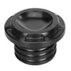 Szmsmy Black Fuel Gas Cap Right for 96+ Harley Sportster