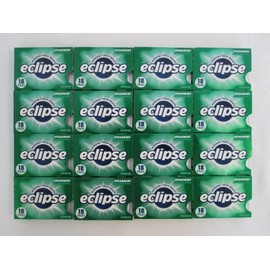 Eclipse Spearmint, Sugar-free Gum: 16 Pack of 18 Pieces