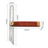 Dewocke Sliding Bevel Gauge, 8 Inch Adjustable Bevel Angle Finder