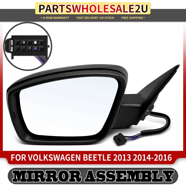Unbranded Left Driver Power Glass Adjust Mirror with Heated for