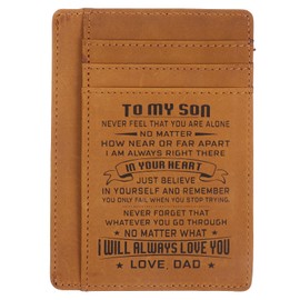 Abaodam Rfid Cards Holder Pu Leather Card Holder Wallet Slim Id Card Case Multi Wallet with Coin Pocket Credit Organizer for School Work Shopping Daily Carry
