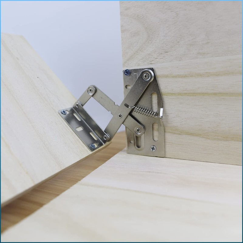 SUUJI 2 pcs Scissors Hinges,Sink Front tip Out Tray Hinges