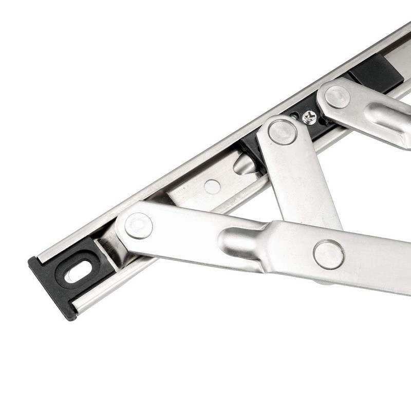 sourcing map 8-Inch Hanging/Casement Window Hinge, 202 Stainless Steel
