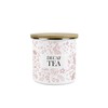 Purely Home Wild Rabbits Decaf Tea Canister - Pink Metal