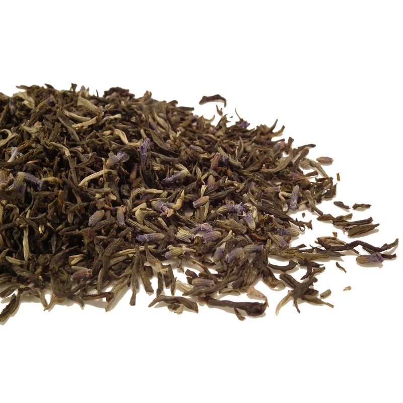 Lavender Butterfly Green Tea Gift Caddy100g Airseal Green Loose Leaf