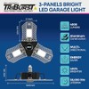 Bell+Howell Triburst Screw in LED Garage Lights, 4000LM LED Shop
