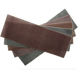 70 x 125mm PRONET MaxNet Strips // Abrasive Hook and Loop Sanding Sheets For Mirka Sanding Block// 80, 120, 180, 240, 320 & Mixed Grits//Pack of 20 (320 Grit)