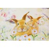 Kamaca Rabbits in Flower Meadow Series High-Quality Print Motif with