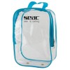 SEAC Full Face Mask Bag, Transparent Plastic Bag for Full