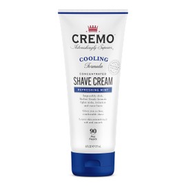 CREMO - Cooling Concentrated Shave Cream For Men | Fights Razor Burns | 177ml