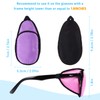 Nuanchu 6 Pcs Silk Eye Patches for Adults Kids Men