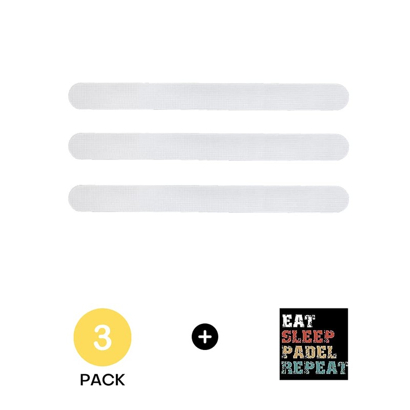 Padel Racket Protection Transparent + Padel Sticker - Protection for
