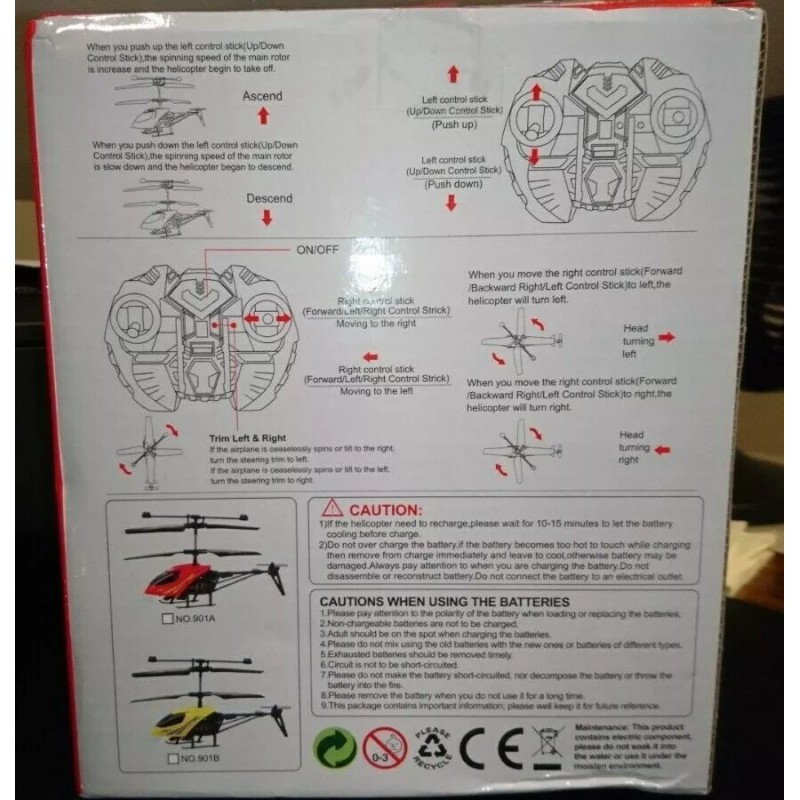 Mingji MJ-Series R/C Helicopter 2.5CH I/R with Gyro
