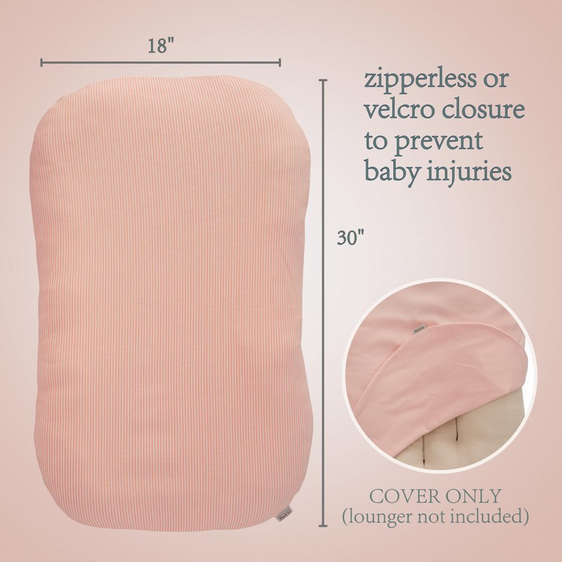 Max&So Baby Lounger Cover for Newborn - Cotton Infant Lounger