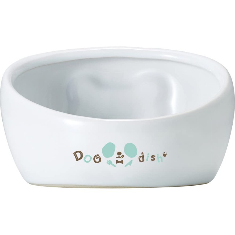 Marukan GONTA CLUB Spill Resistant Ceramic Dinnerware for Dogs, Small