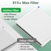 isinlive 2 Pack 311i+ Max Replacement Filter Compatible with Blueair