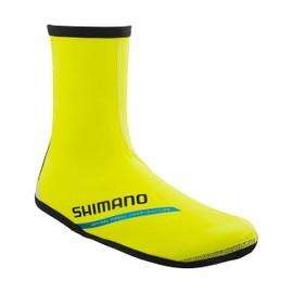 SHIMANO Dual Fit Thermal Cycling Overshoes Neon Yellow L