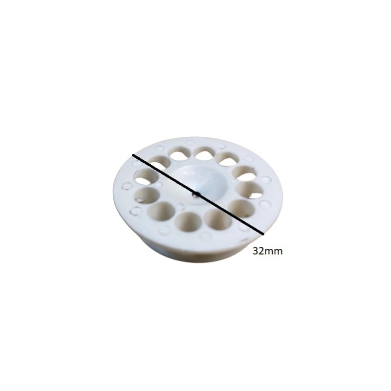 Blindspares spare pull-out cog wheel for Forest-type roman blind, safety