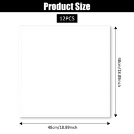 Pack of 12 Table Decoration Napkins, Cotton Craft Napkins, Reusable Fabric Napkins, Washable Reusable Table Napkins, for Home Use