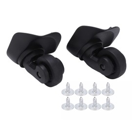Topyond 1 Pair A23 Luggage Replacement Wheel - Durable Swivel Suitcase Luggage Caster Wheels - Essential Repair Spare Parts for Your Travel Companion