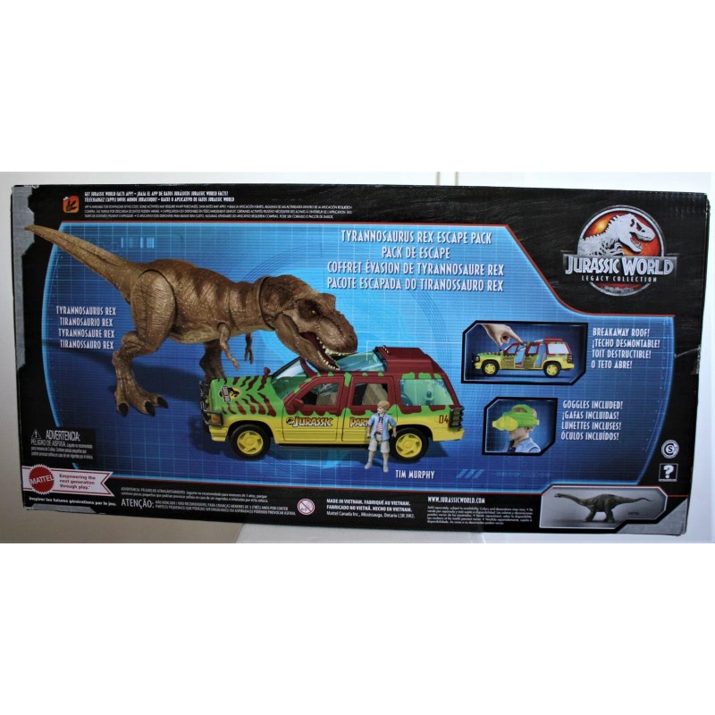 Mattel Jurassic World Legacy Collection Tyrannosaurus Rex Escape Pack