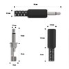 Ancable TS Mono Plug 3.5 mm Soldering DIY Audio Cable