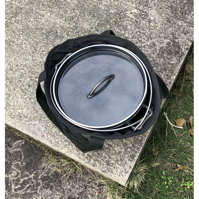 Camping Moon DO-28BK Dutch Oven Case, Canvas, 10 Inch Dutch