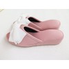 Bow Princess Heel Slippers Room Shoes (M, Pink)