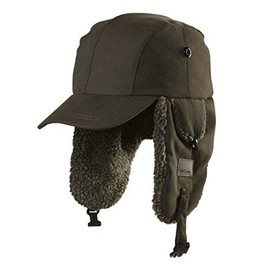 Chaos-CTR Linux Trapper Hat with Brim, Green, One Size