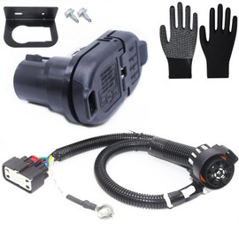 CARROFIX Trailer Tow Hitch Wiring Harness for Ford F-150 2009-2014 | Plug & Play Multi-Tow 7-Way and 4 Flat Trailer Connector | Direct Replacement OEM 9L3Z-15A416-A