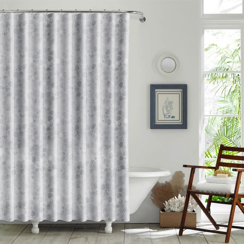 IMAVO Grey Bathroom Accessories Set with Shower Curtain,23 Piece Bathroom