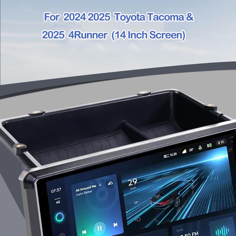 For 2025 2024 Toyota Tacoma & 2025 4Runner Dashboard Behind