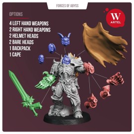 Artel W Miniatures Dread Lord 2 Artel W Konrad Night Lords 1st Claw Bowden Chaos Marine